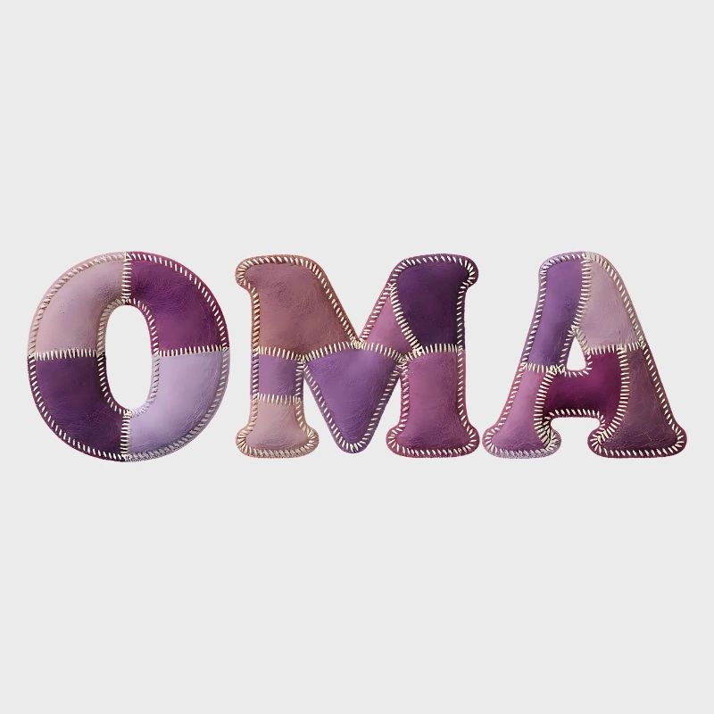 OMA Patchwork Stoff Design Geschenkidee