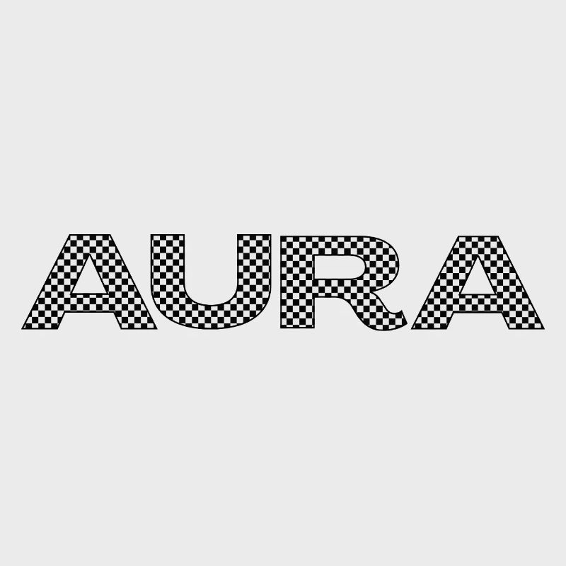 AURA – Checkerboard Pattern Statement