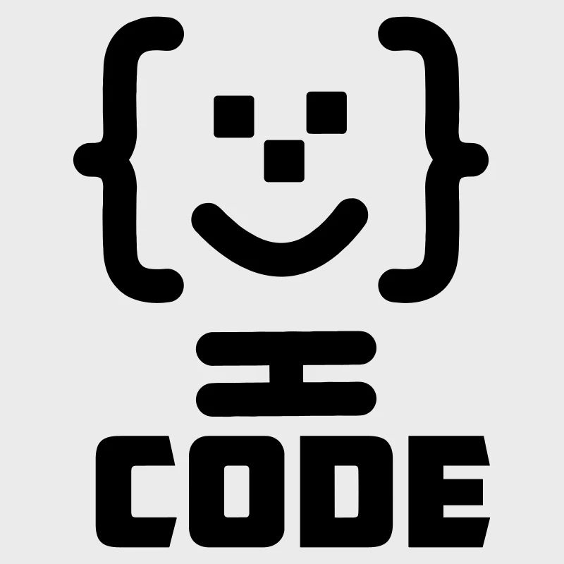 Hauptprogrammierer-Code-Logo mit Text CODE