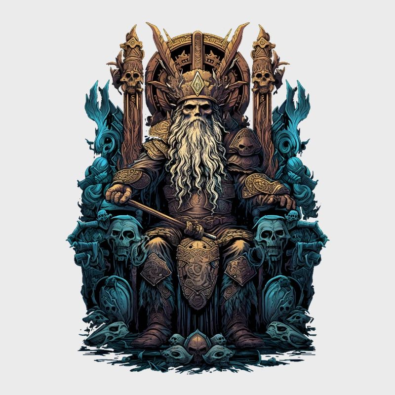 Vikings Odin Sons Trône Valhalla Valhalla