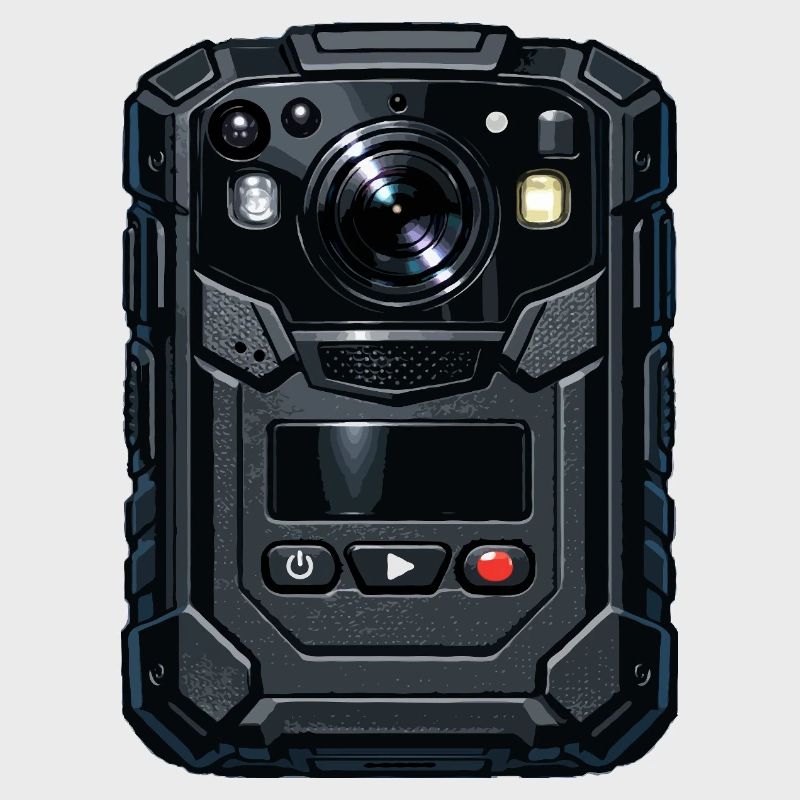 Robuste Action Cam-Illustration
