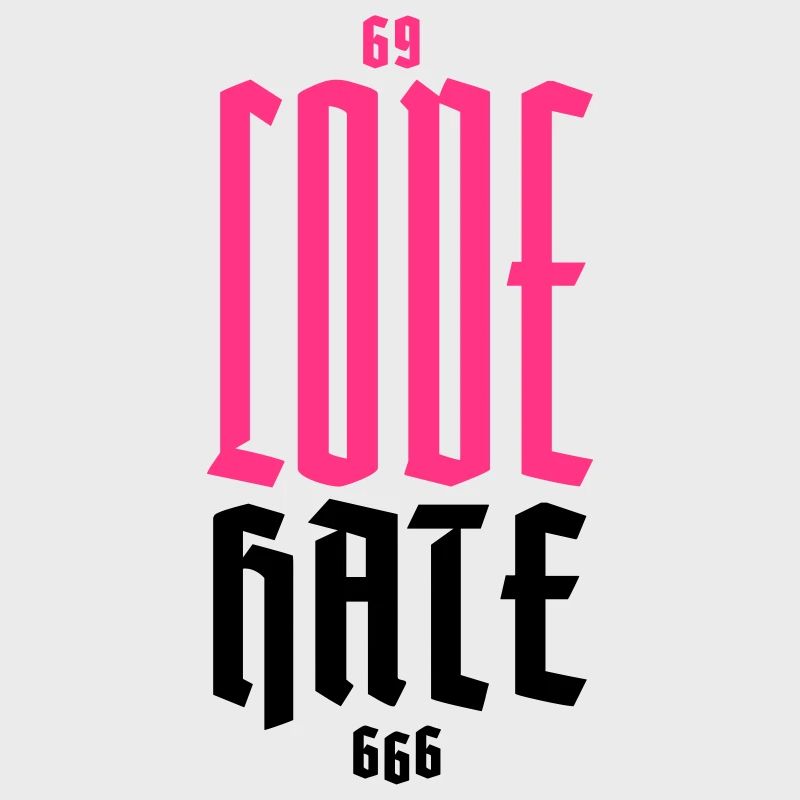 Gothic Neon CODE Vertical