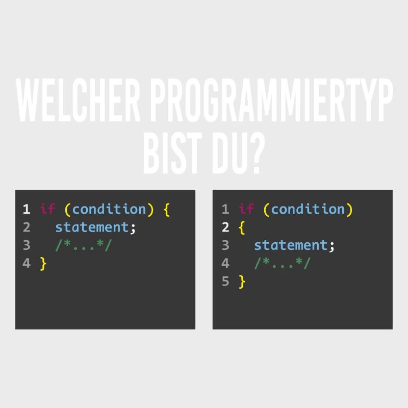 Welcher Programmiertyp bist du?
