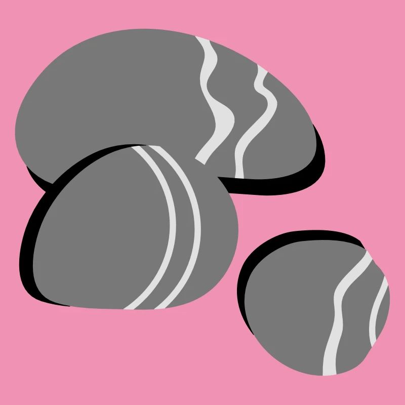 Three pebbles