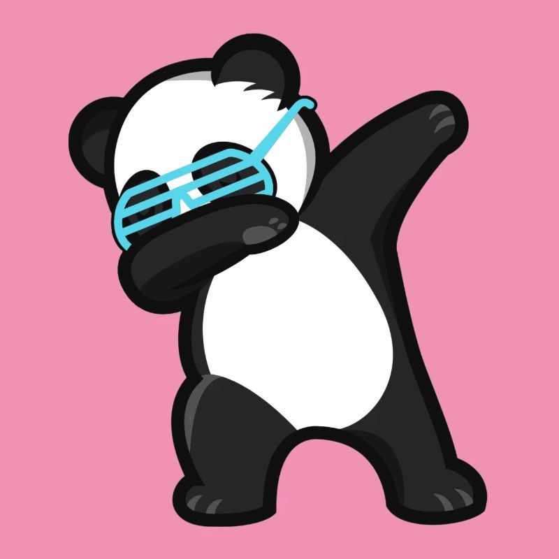 Dabbing Panda Pandabär