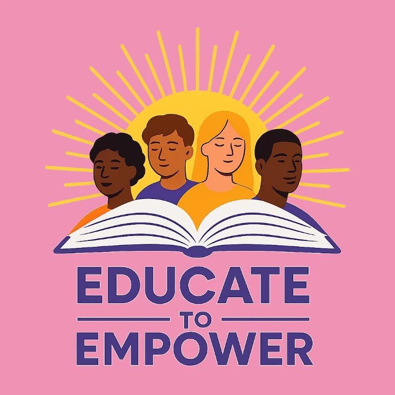 Sunlit Diversity Educational Illustration