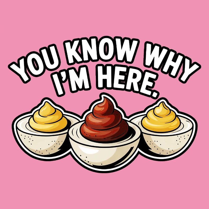 Deviled Egg Lover Chemise de nourriture drôle