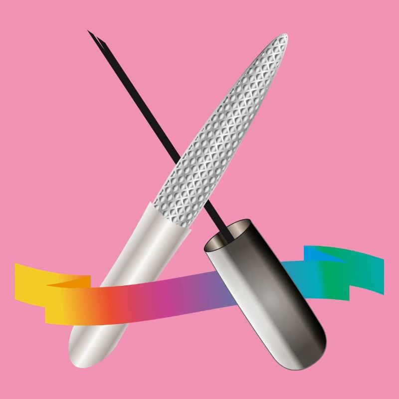 Manicure Tools with Gradient Illustration