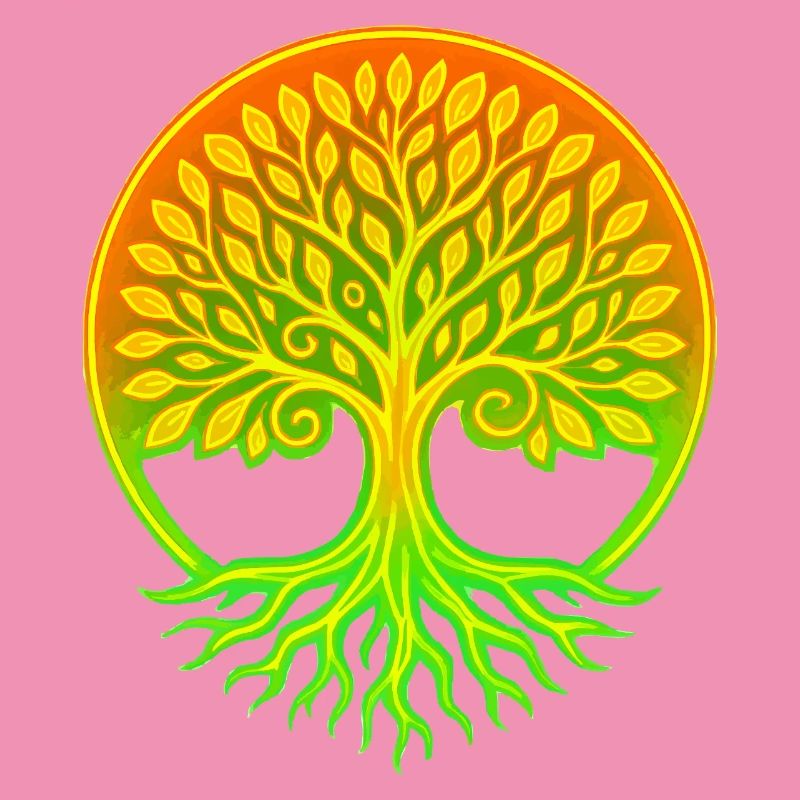 Tree of Life in the Rainbow Circle