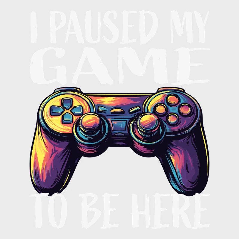 Spiel Pause Neon Controller