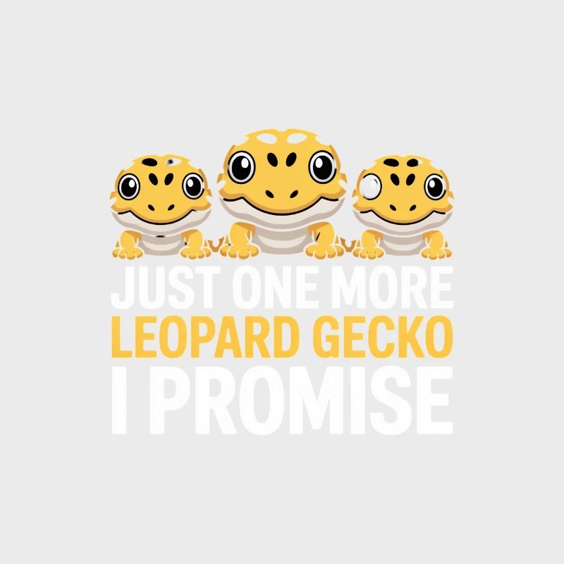 Leopardgecko Trio Versprechen Tee