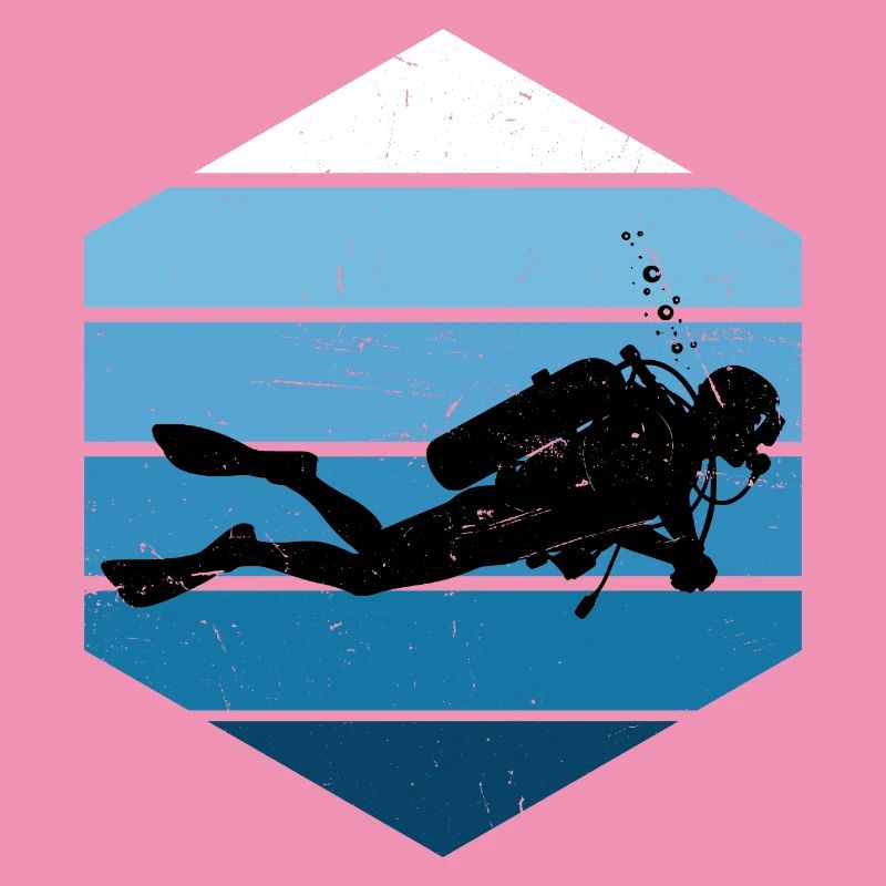 Concentration pure de plongée