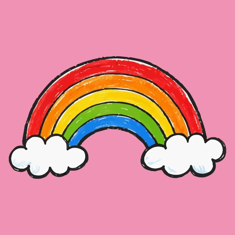 Hand Drawn Rainbow