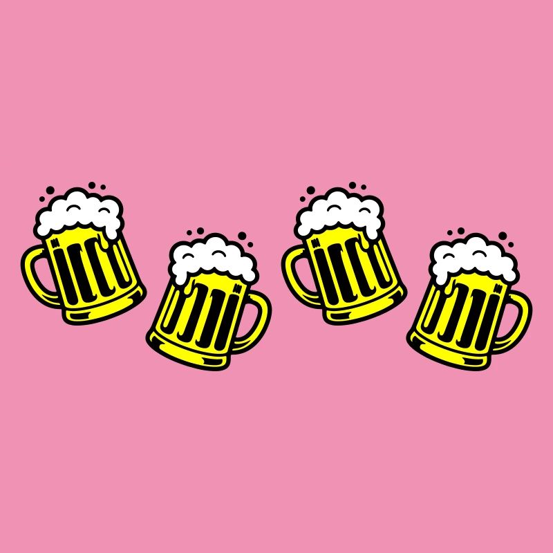 Bier Bierkrug Prost Comic
