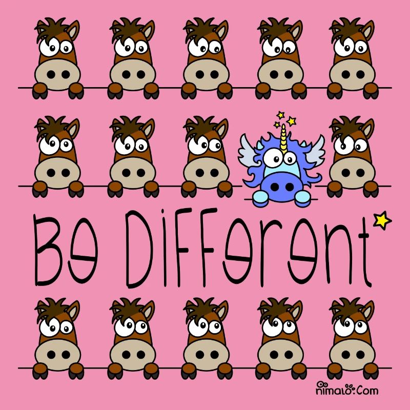 Licorne Bleu - Be Different, citations