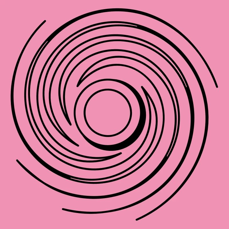 Dessin abstrait Vortex