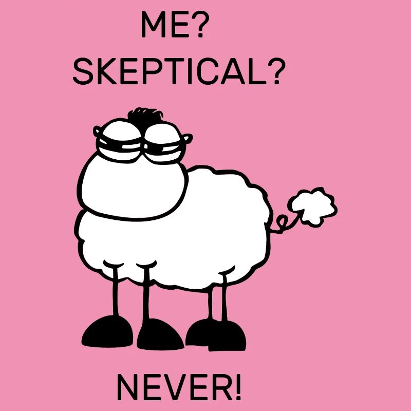 Skeptisches Schaf