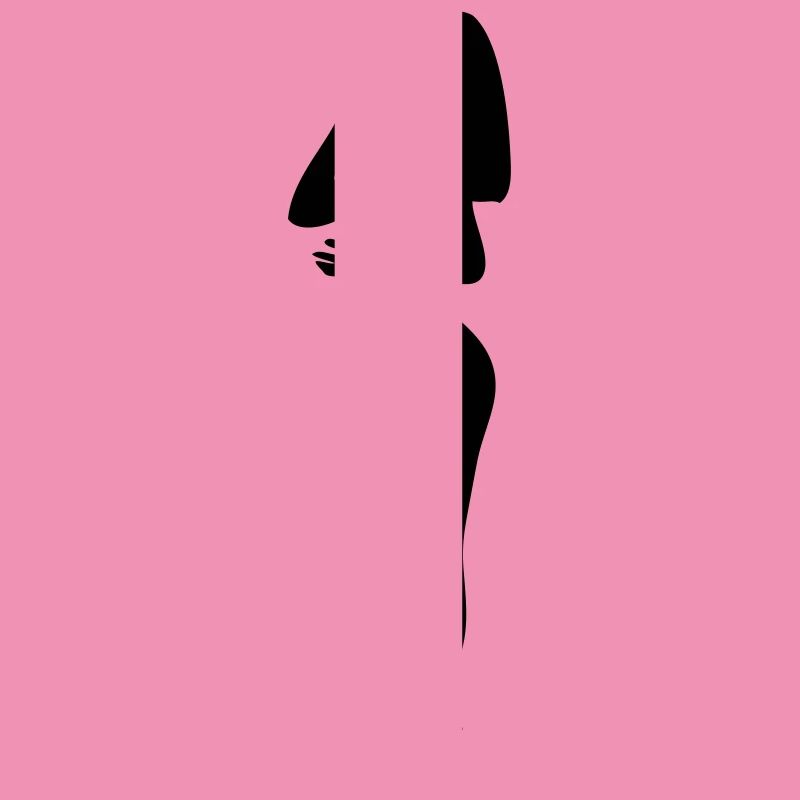 Frau Körper Silhouette Vektor-Design