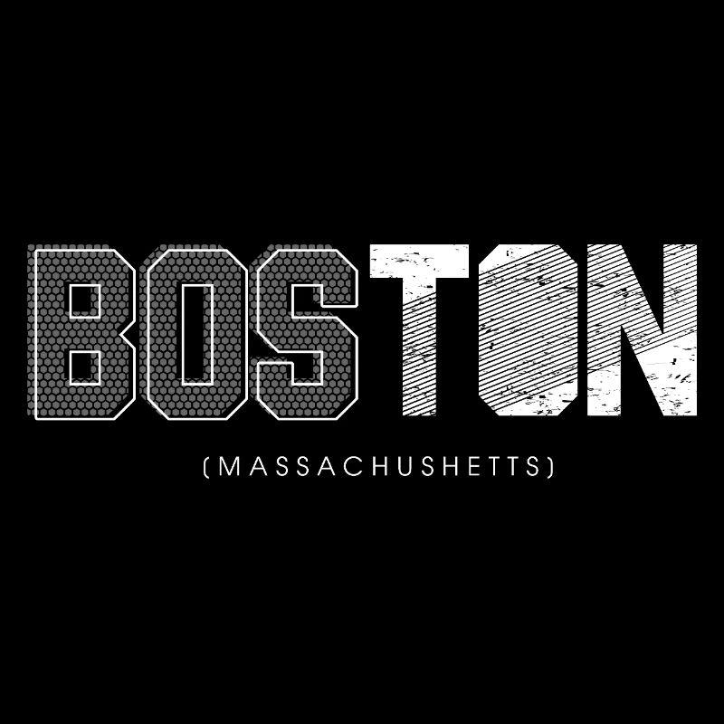 Conception de la silhouette de Boston Skyline