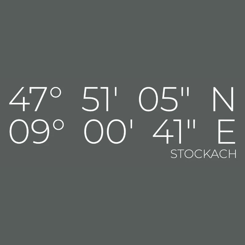 Coordinates Stockach