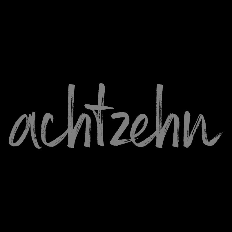 18 achtzehn 18. Geburtstag Geschenk Volljährigkeit