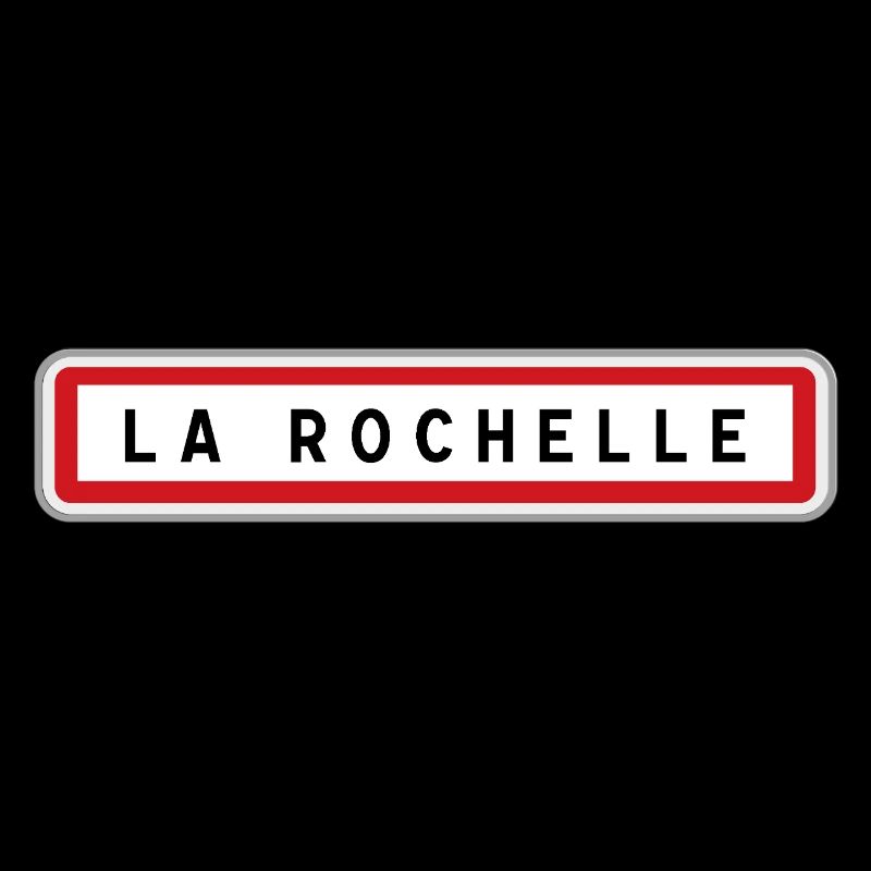 Panneau d'entrée de ville de La Rochelle, Charente