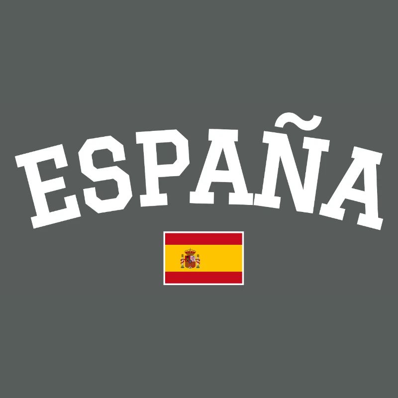 Drapeau espagnol Dessin blanc