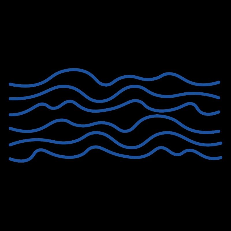 Vague bleue