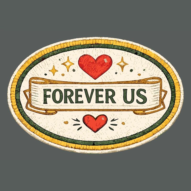 Forever Us Liebe Valentinstag Design Geschenk