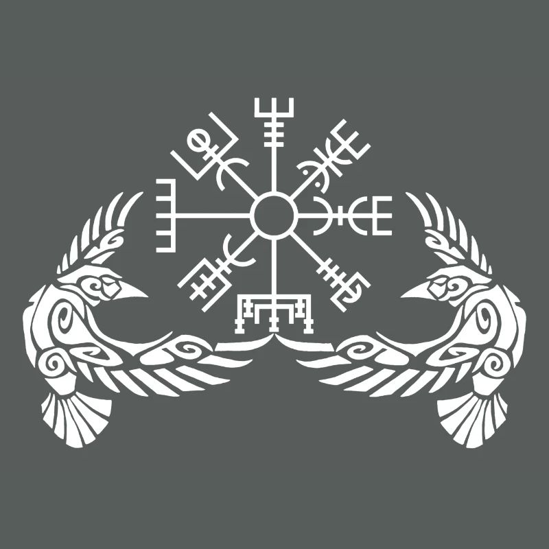 White ravens and Viking compass