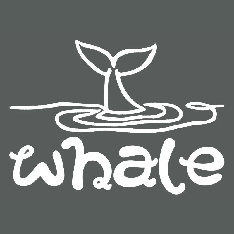 La queue de la baleine (blanc)