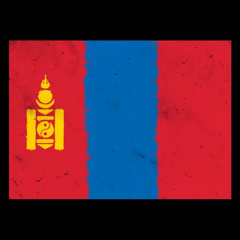 Flagge der Mongolei