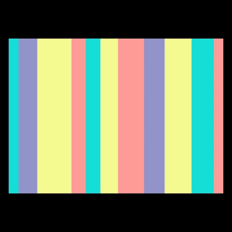 Mélange de couleurs rayées pastel