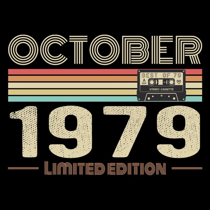 Geburtstag Oktober 1979