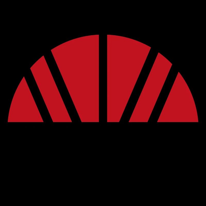 Authentische abstrakte Red Ray Dawn