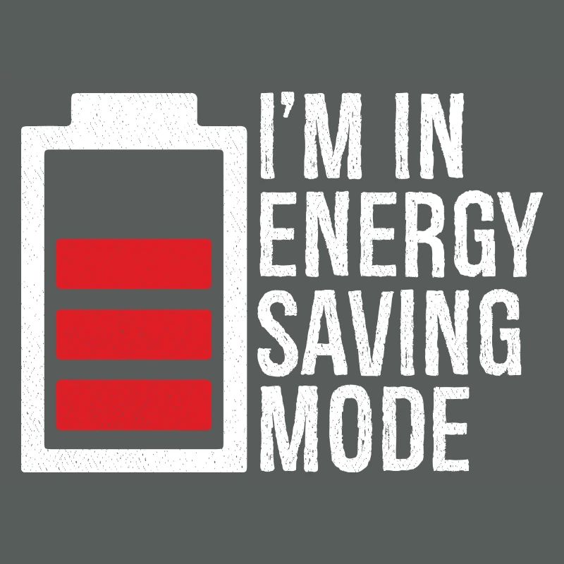 I'm in energy saving mode
