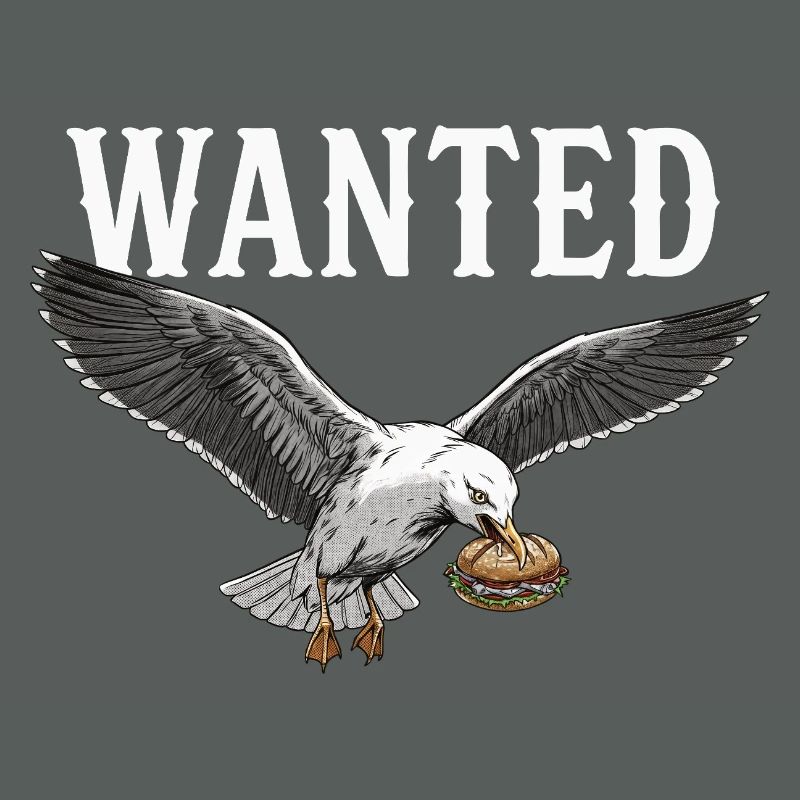Wanted Fish Roll Seagull