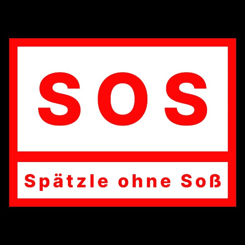 SOS Spätzle without sauce