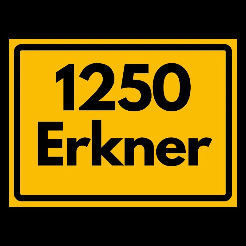 ALTE POSTLEITZAHL PLZ RETRO 1250 ERKNER HEIMAT