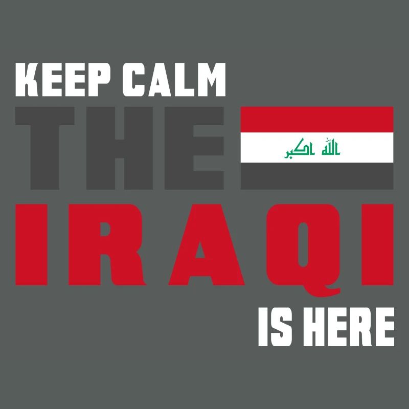 Drapeau Irak Keep Calm