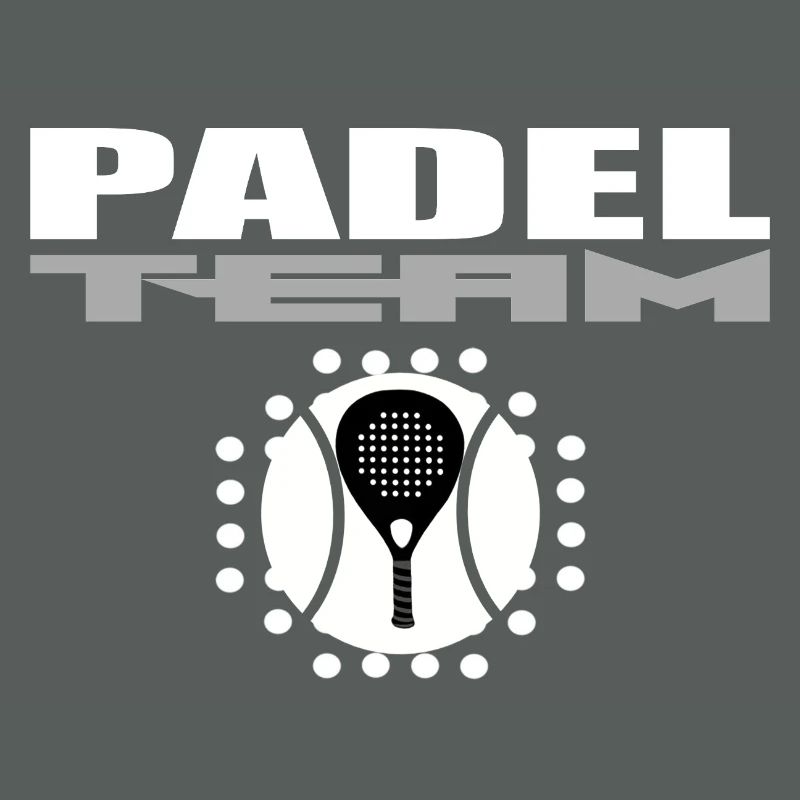 Conception de raquettes de padel avec un style moderne