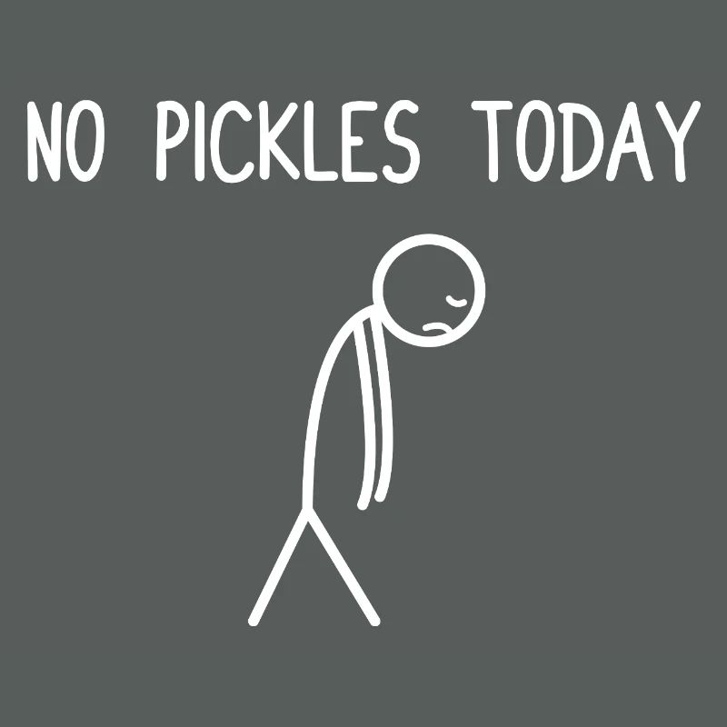 Pas de cornichons aujourd’hui Cornichon de concombre Amateurs de concombre