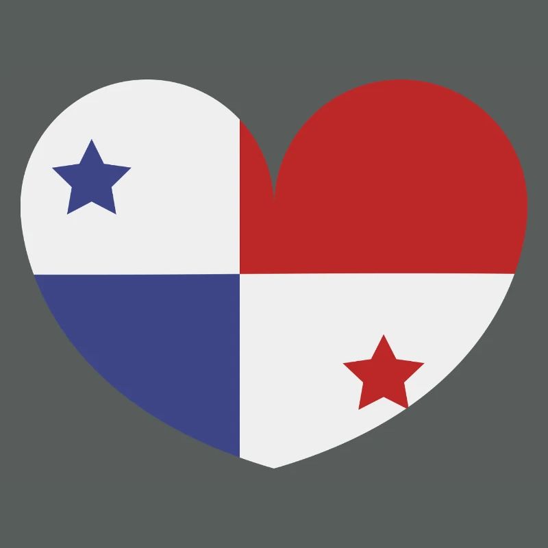 Panama-Herzflagge