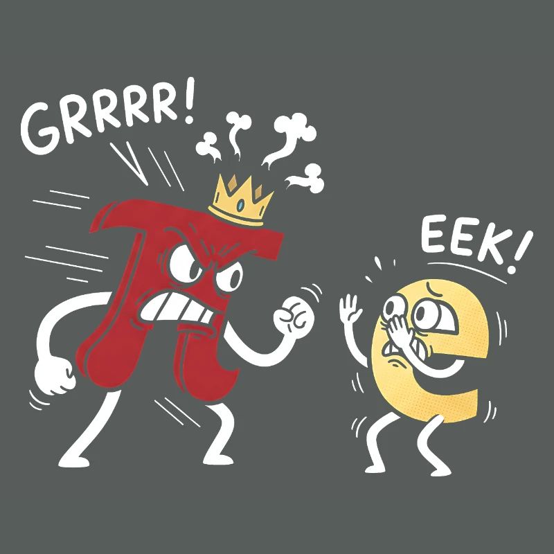 Mathematics Constants Pi Threatened e Comic