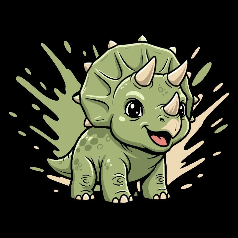 Kleiner Dino Triceratops