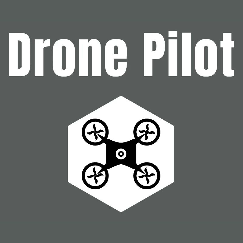 Pilote Drone Hex Tee
