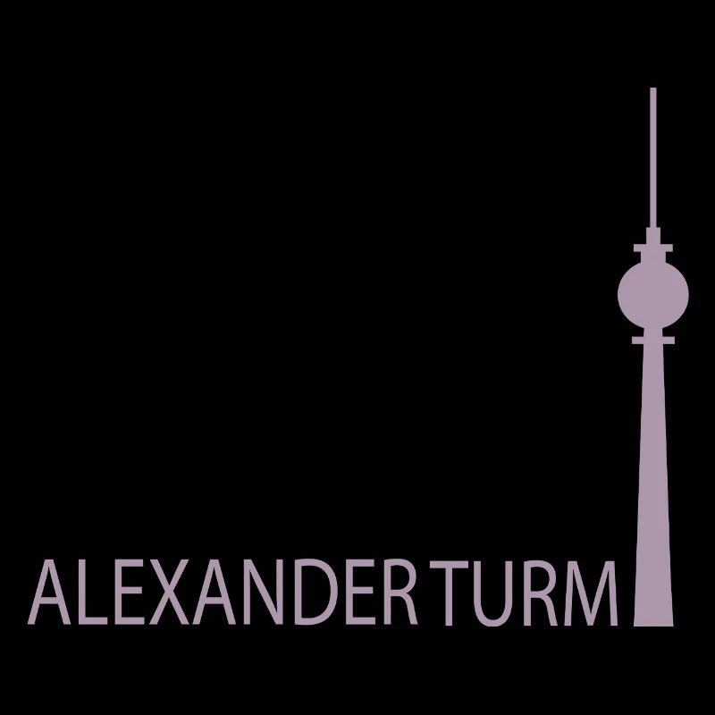 Drôle de tour de télévision de Berlin Silhouette Parodie