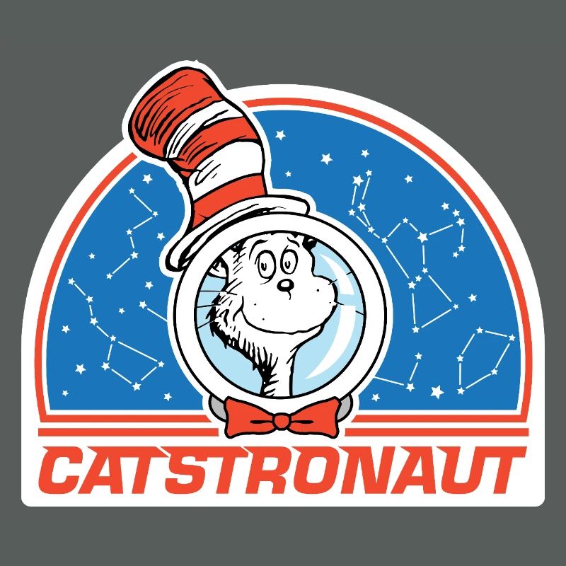 Le Chat Chapeauté Design Catstronaute
