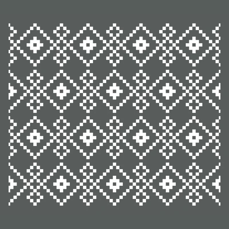 Weihnachtlicher Uni-Pullover (dunkel)