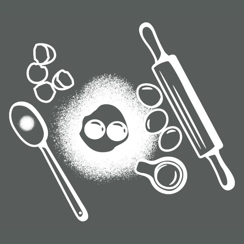 Dessin des ingrédients de cuisson